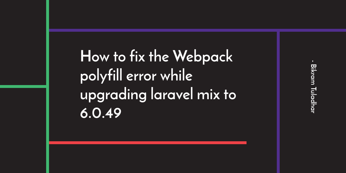 Webpack Polyfill